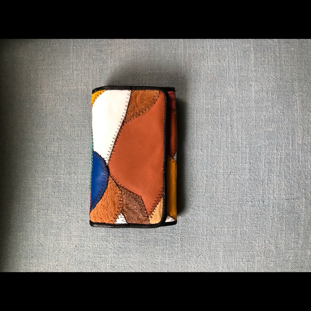 Multi Color Leather Wallet